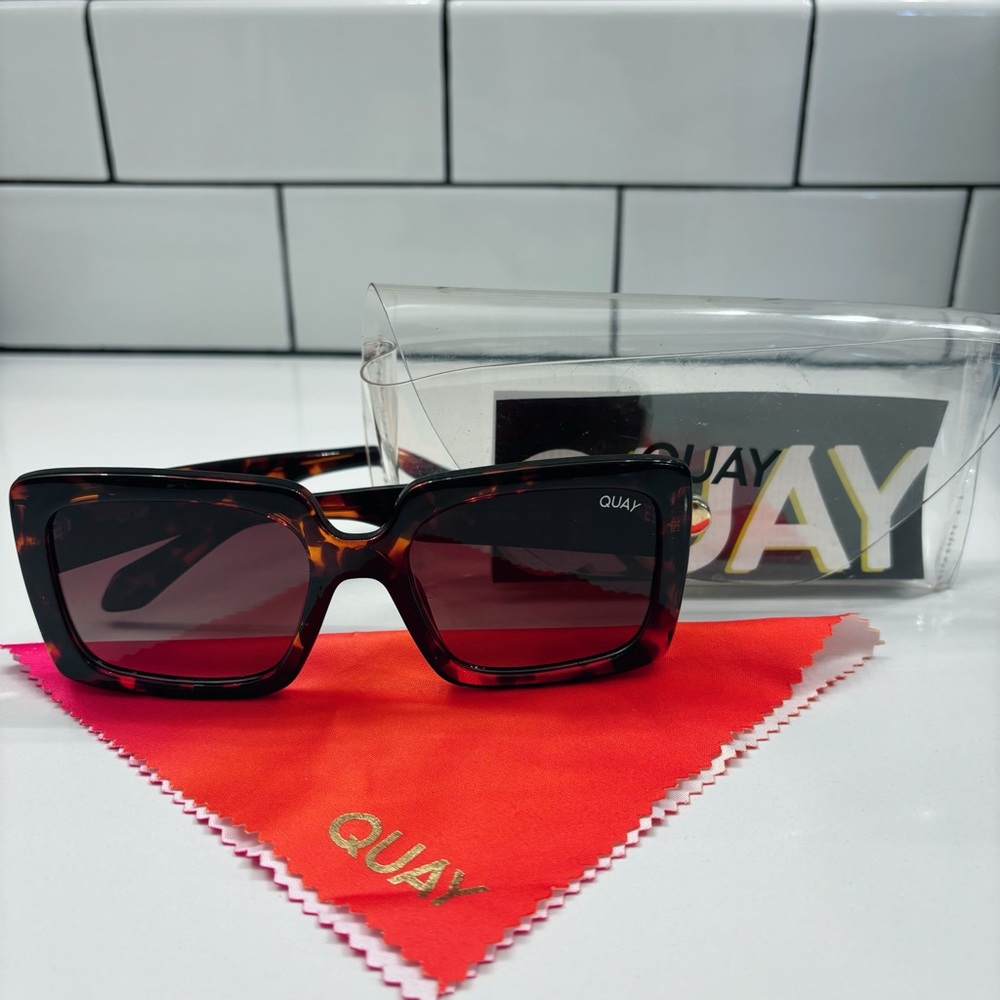 Quay Australia Tortoise Shell Sunglasses